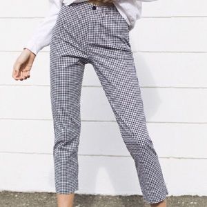 John Galt Gingham Checkered Pants